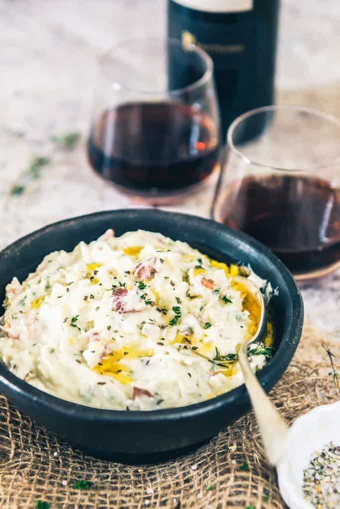 Creamy Bacon Mashed Potatoes