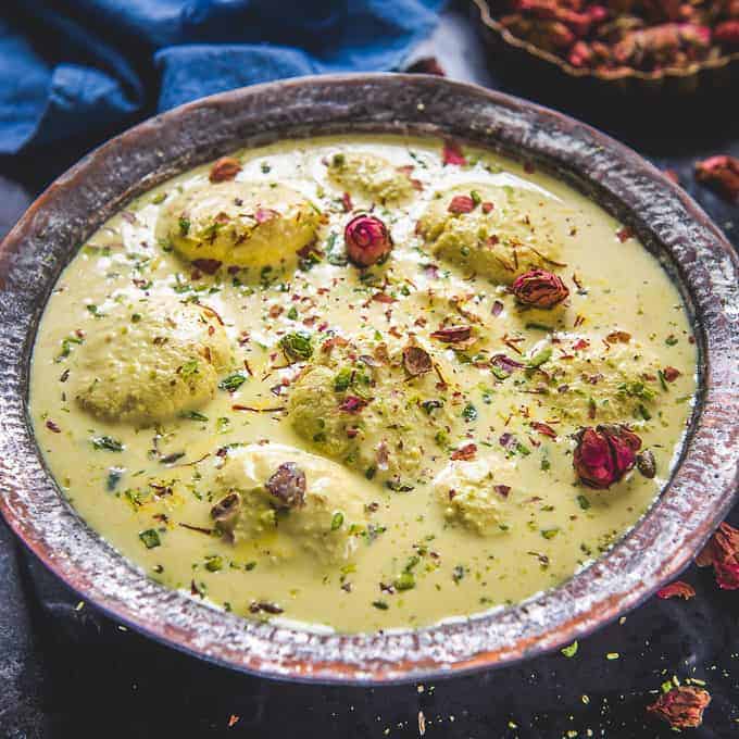 Easy Soft Rasmalai Recipe (How to make it Step By Step) - Whiskaffair