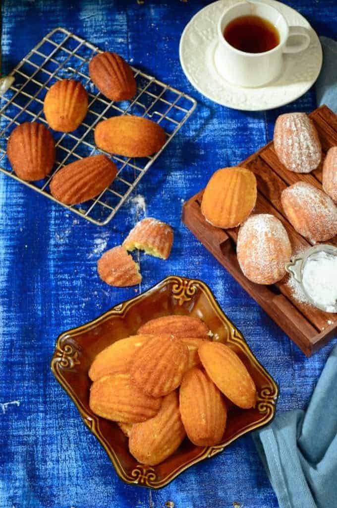 honey vanilla madeleines recipe