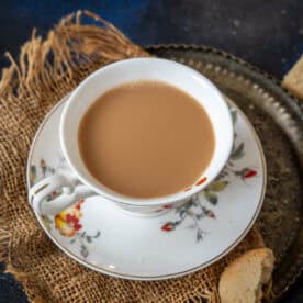 Ginger Chai (Adrak Wali Chai) is an Indian beverage that is sweet, milky, and spicy. It is a great remedy for cold and flu. Learn how to make it.