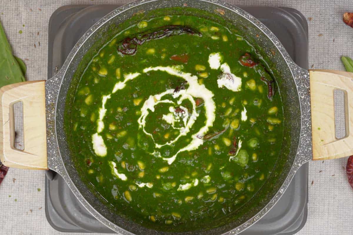 Palak Corn Recipe  Spinach Corn Curry    Whiskaffair - 95