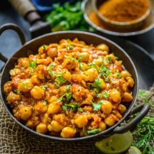Achari chole is a delicious Chickpea curry made using Indian pickling spices. Here is a simple and easy to make recipe to make Achari chole.