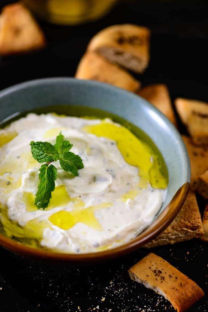 Yogurt Dip with Mint and Garlic recipe, How to make Yogurt Dip with ...