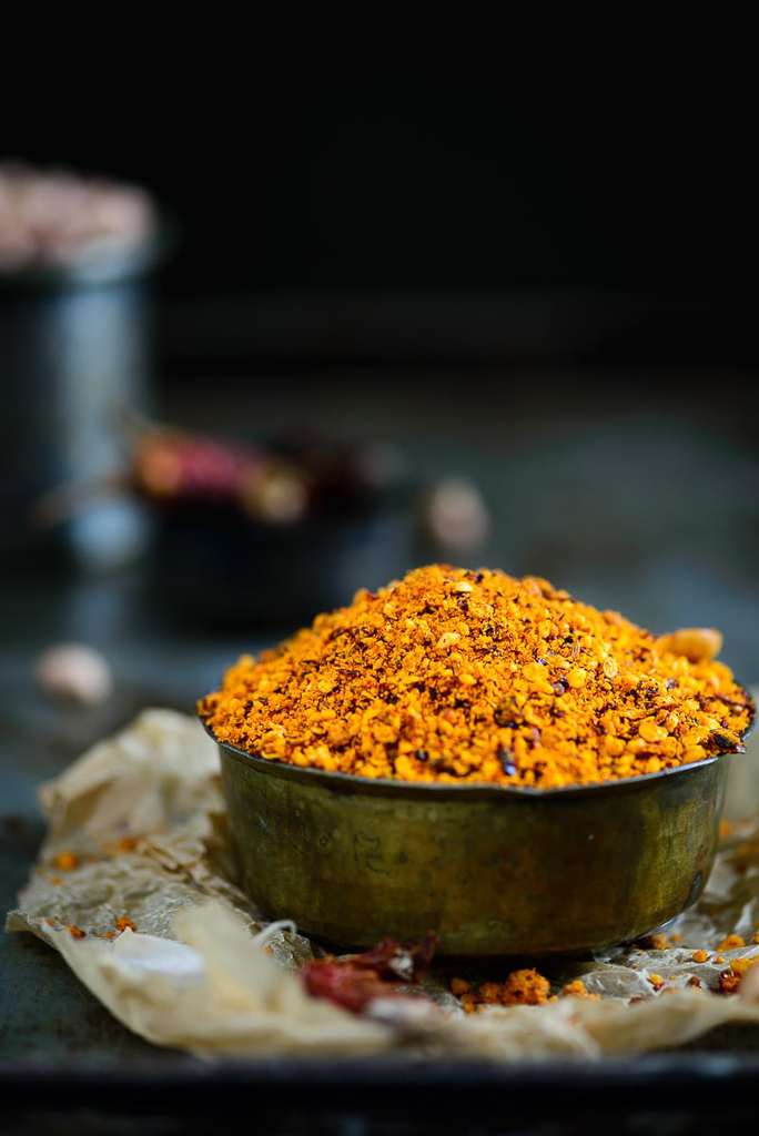 Andhra Style Peanut Chutney Powder