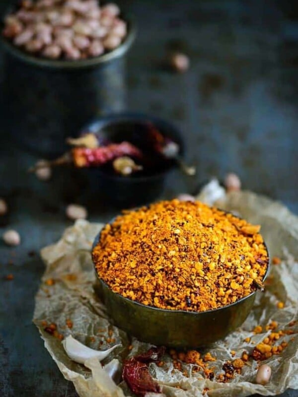 Andhra Style Peanut Chutney Powder