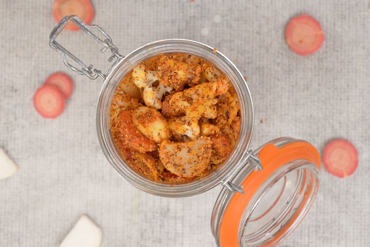 Gajar Gobhi Shalgam Achar Recipe   Whiskaffair - 84