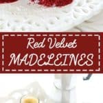 Red Velvet Madeleines