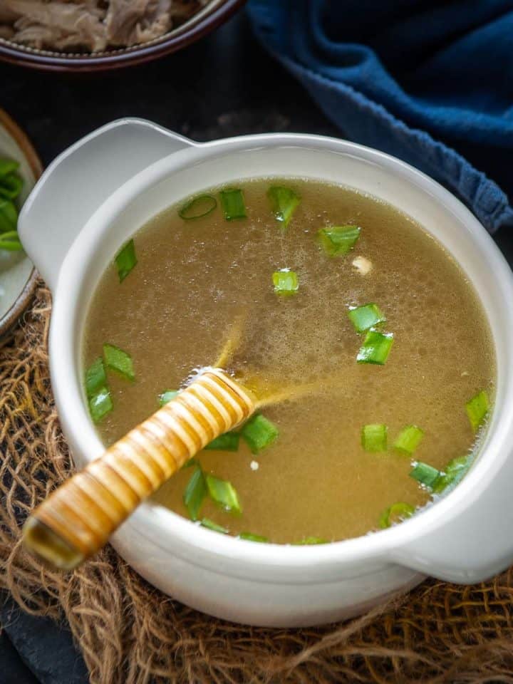 Chicken Clear Soup Recipe (Step by Step + Video) Whiskaffair