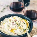 Creamy Bacon Herb Mashed Potatoes is ideally served as a side and it is mainly prepared as an accompaniment that has a blend of herbs, potatoes, and bacon.
