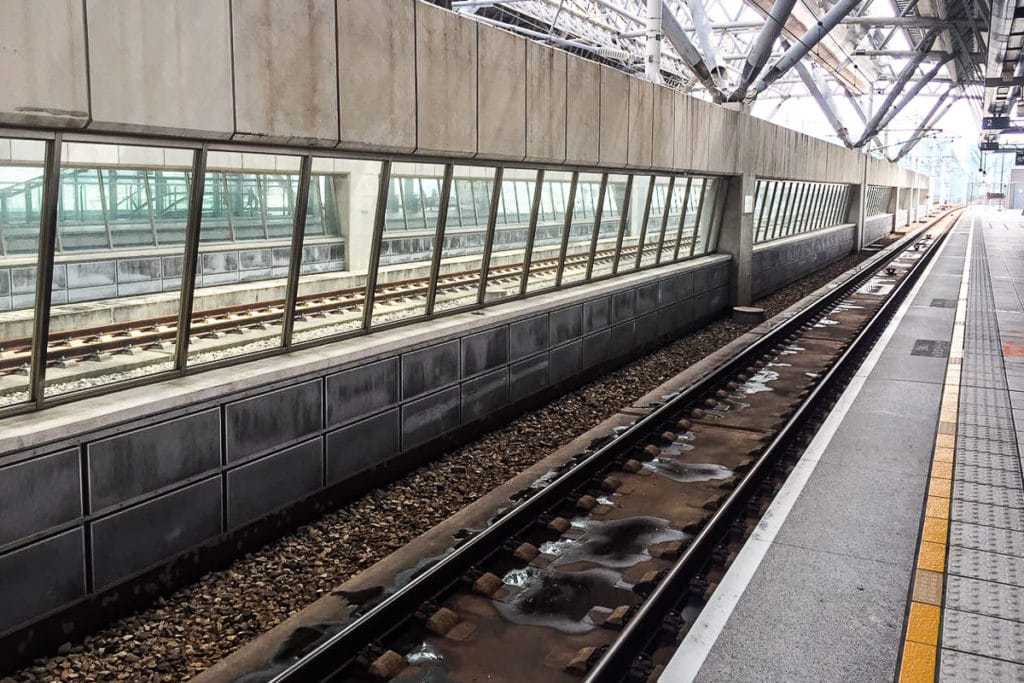 At the time it was built, this was one of the world's largest privately funded rail construction