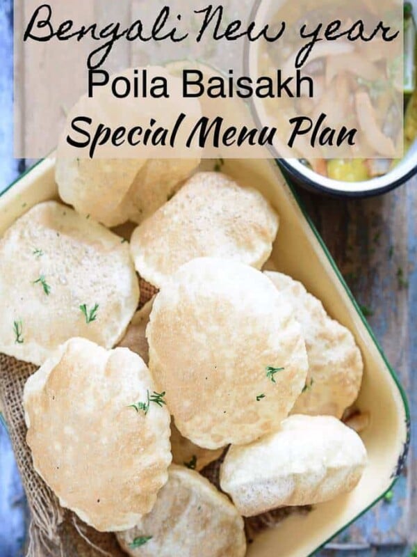 Poila Baisakh is the traditional New Year day of Bengali people and the festival is celebrated with processions, fairs, family time, and food!