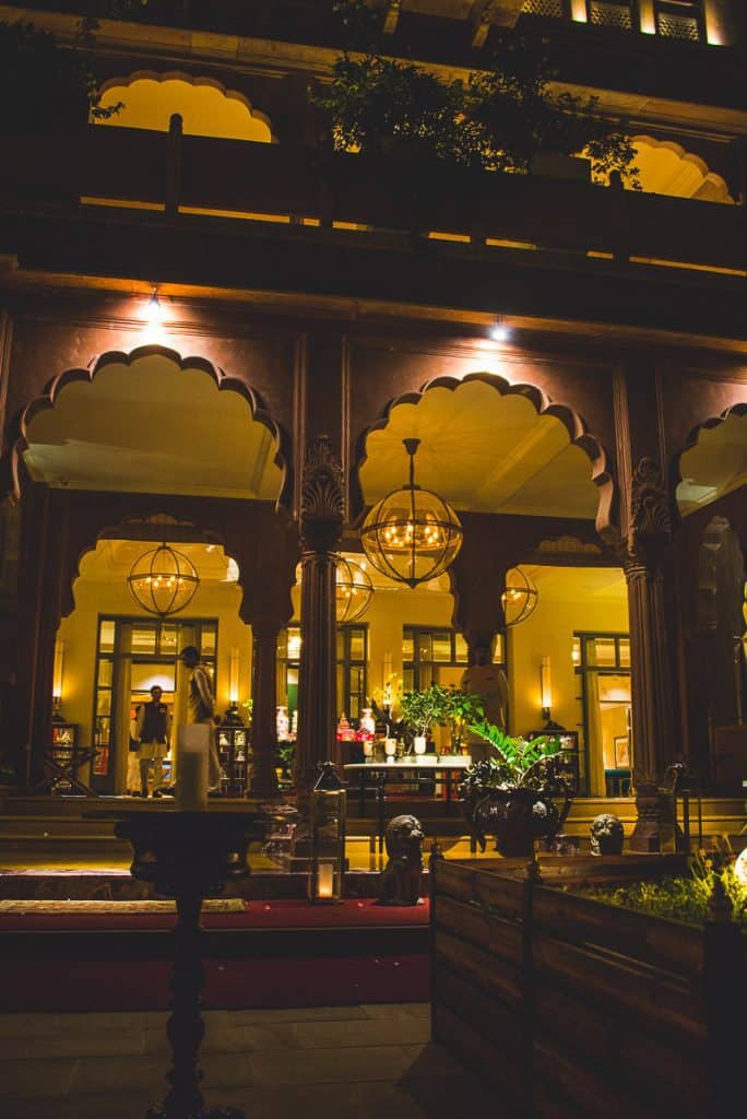 The property retells the story of the last reigning Maharaja of Bikaner, Narendra Singh Ji.