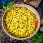 Akuri is Parsi-style scrambled eggs popularly relished for breakfast in Parsi households with pav or bread. It is creamy, spicy, and comes together in 10 minutes. Try it!
