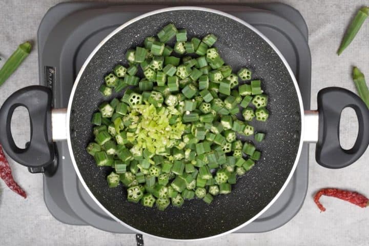 Bhindi Raita Recipe (Okra Raita) - Whiskaffair