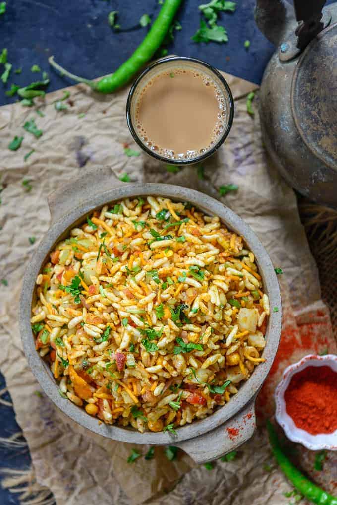 Jhal Muri Recipe In Hindi Jhal Muri Recipe (Puffed Rice Snack) Step by Step + Video - Whiskaffair