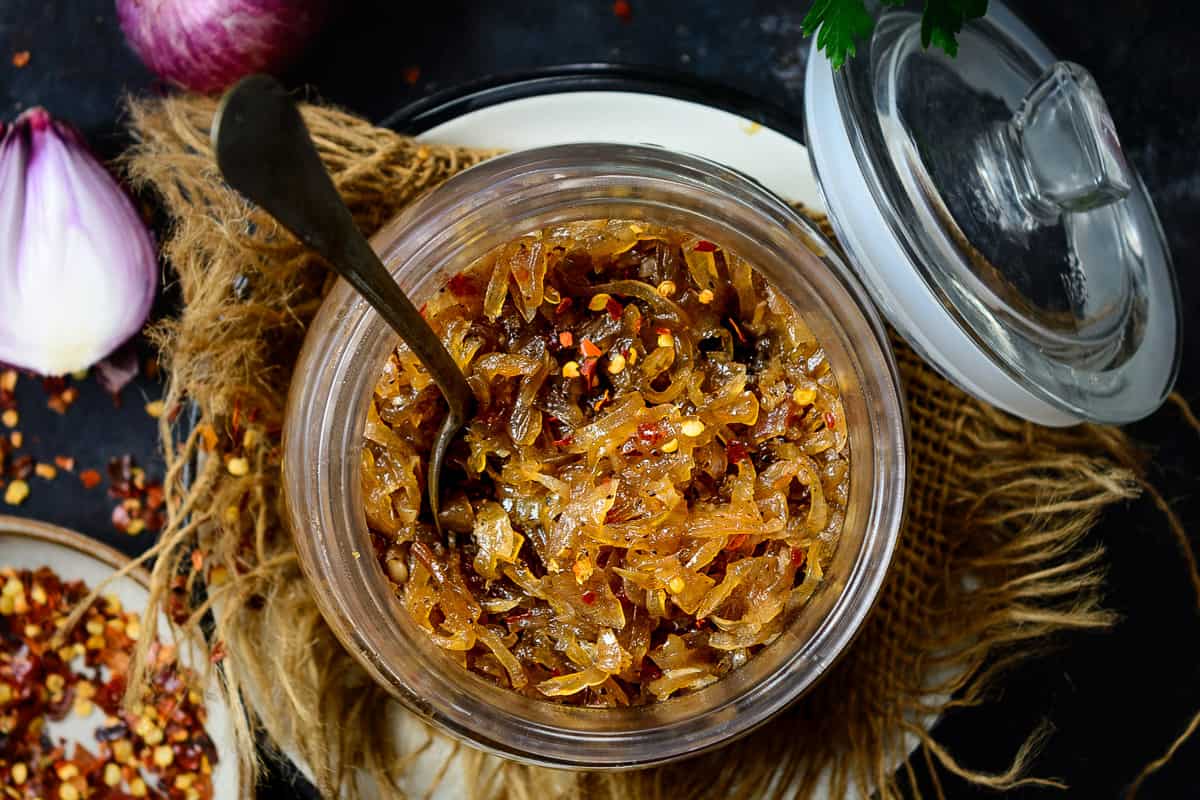 Onion Marmalade Recipe (Step by Step + Video) Whiskaffair
