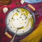 A creamier yet healthier alternative to the usual white sauce, this Vegan Cauliflower Cheese Sauce lets you devour your comfort food with a lesser guilt!