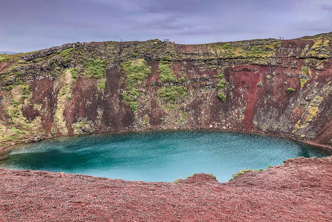 Kerid Crater.