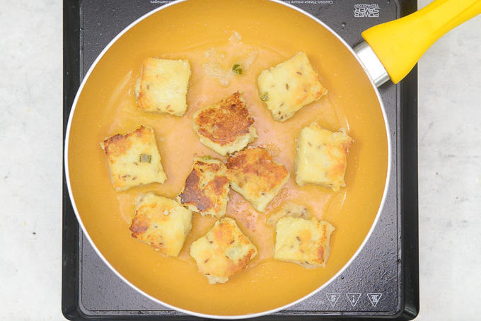 Fried katli.