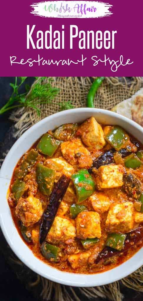 Restaurant Style Kadai Paneer Recipe Step By Step Video