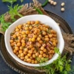 Make UP-style Matar Chaat (Matra) using my easy recipe. You can cook the matar in an instant pot or a traditional pressure cooker.