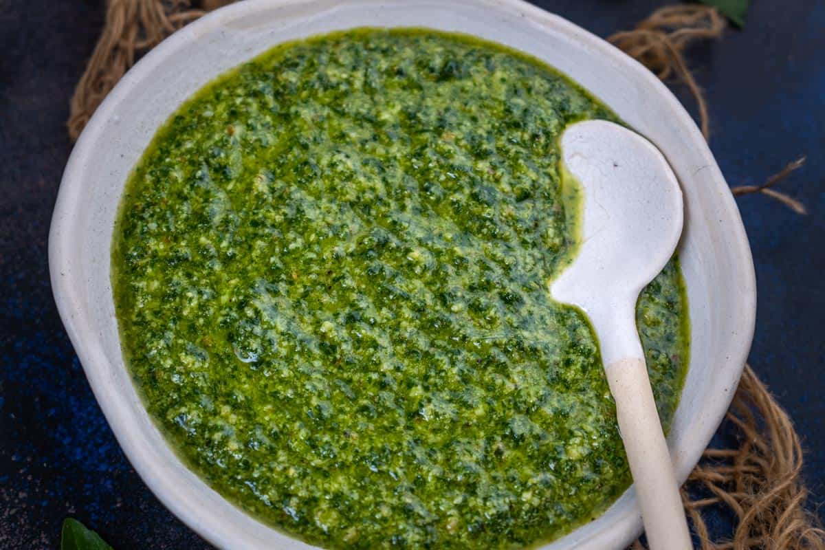 Best Homemade Basil Walnut Pesto Recipe + Video Whiskaffair