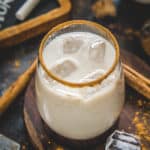 Make this refreshing traditional Mexican Horchata Drink at home using pantry staples and 15 minutes of cook time. This homemade drink is creamy, earthy, nutty, and perfect to sip on hot summer days.
