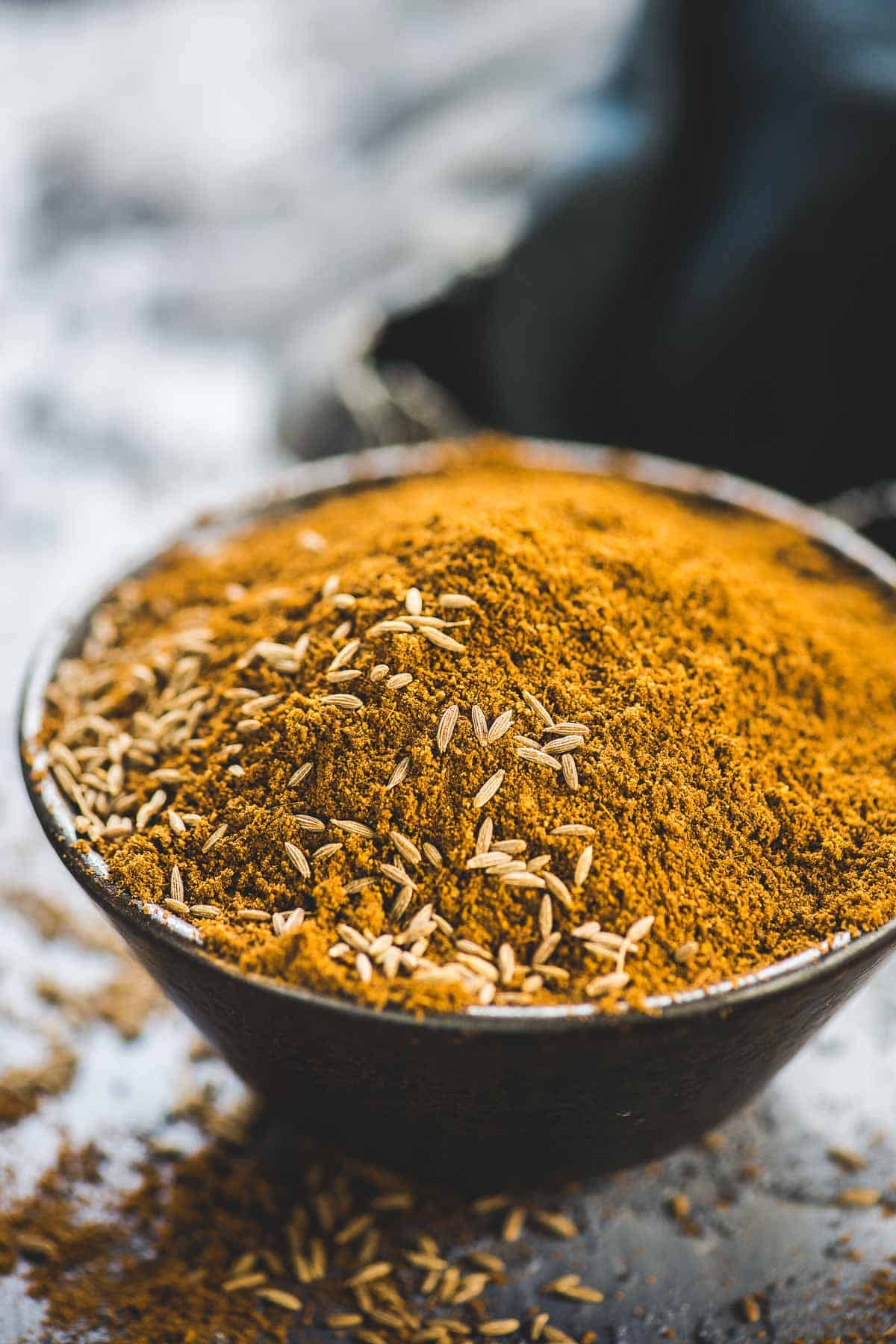 Homemade Roasted Cumin Powder Recipe  Jeera Powder  - 93