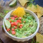 Make this easy and best homemade Guacamole Dip at home in under 10 minutes. This Authentic Mexican Dip is healthy, Vegan, Gluten Free and super simple to make. Here is how to make Guacamole Recipe.
