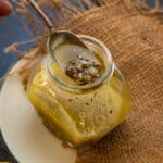 This Lemon Garlic Salad Dressing is a breeze to make and it can be used in a multitude of ways other than as a salad dressing. Make it using my super easy recipe (vegan, gluten-free).