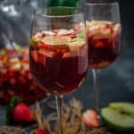 Make this fruity, refreshing, and boozy red wine sangria for your next get-together. This wine mixed drink comes together in just 10 minutes of prep time and can be customized as per your needs.