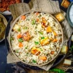 Paneer Pulao is a healthy and delicious rice dish that can be made under 30 minutes and makes for a great lunch box option. Here is how to make it.