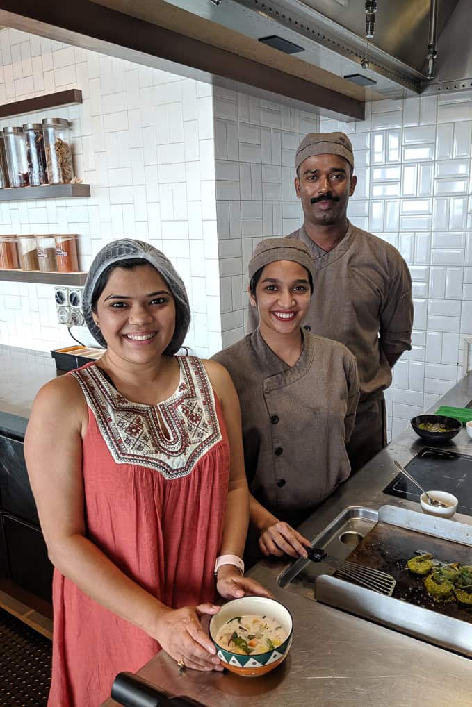 Cooking experience at grand hyatt kochi