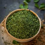 Dried Fenugreek Leaves or Kasuri Methi is an important herb in Indian cooking. Learn how to dry fenugreek leaves at home in this post.