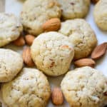 Buttery, crunchy, chewy, all at the same time, these Almond Cookies are the perfect bake for Christmas. These melt in your mouth cookies come together in under 30 minutes using basic pantry staples. Here is how to make it.