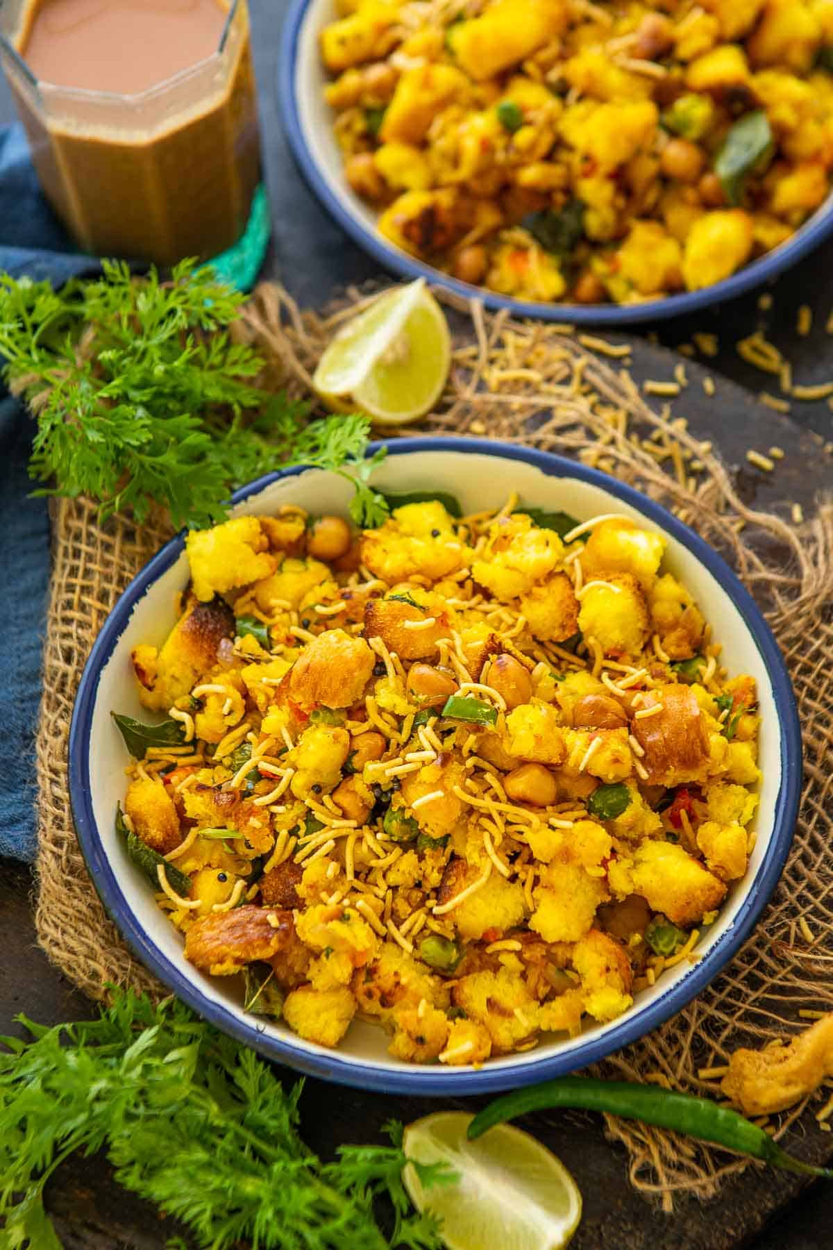 Quick South Indian Bread Upma Recipe  Bread Poha    Video - 83