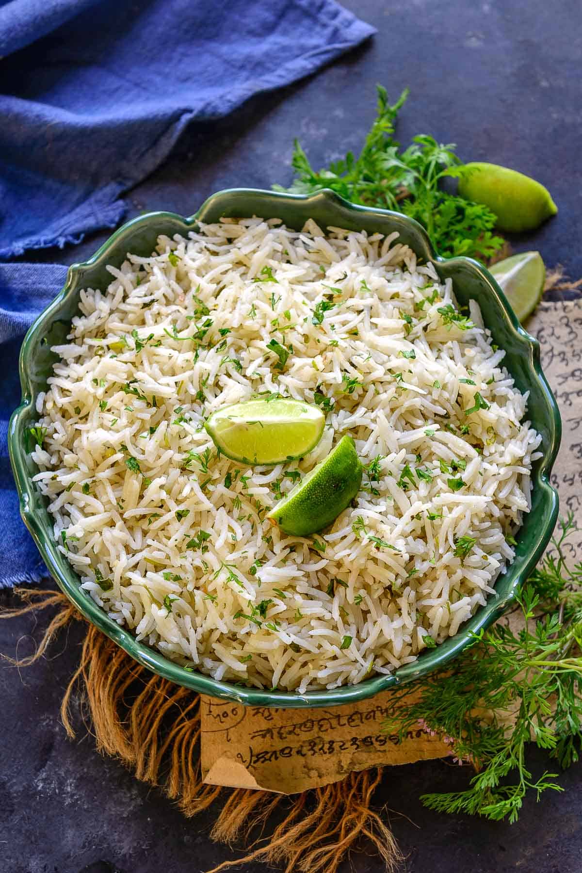 Chipotle Copycat Cilantro Lemon Rice Recipe   Video - 56