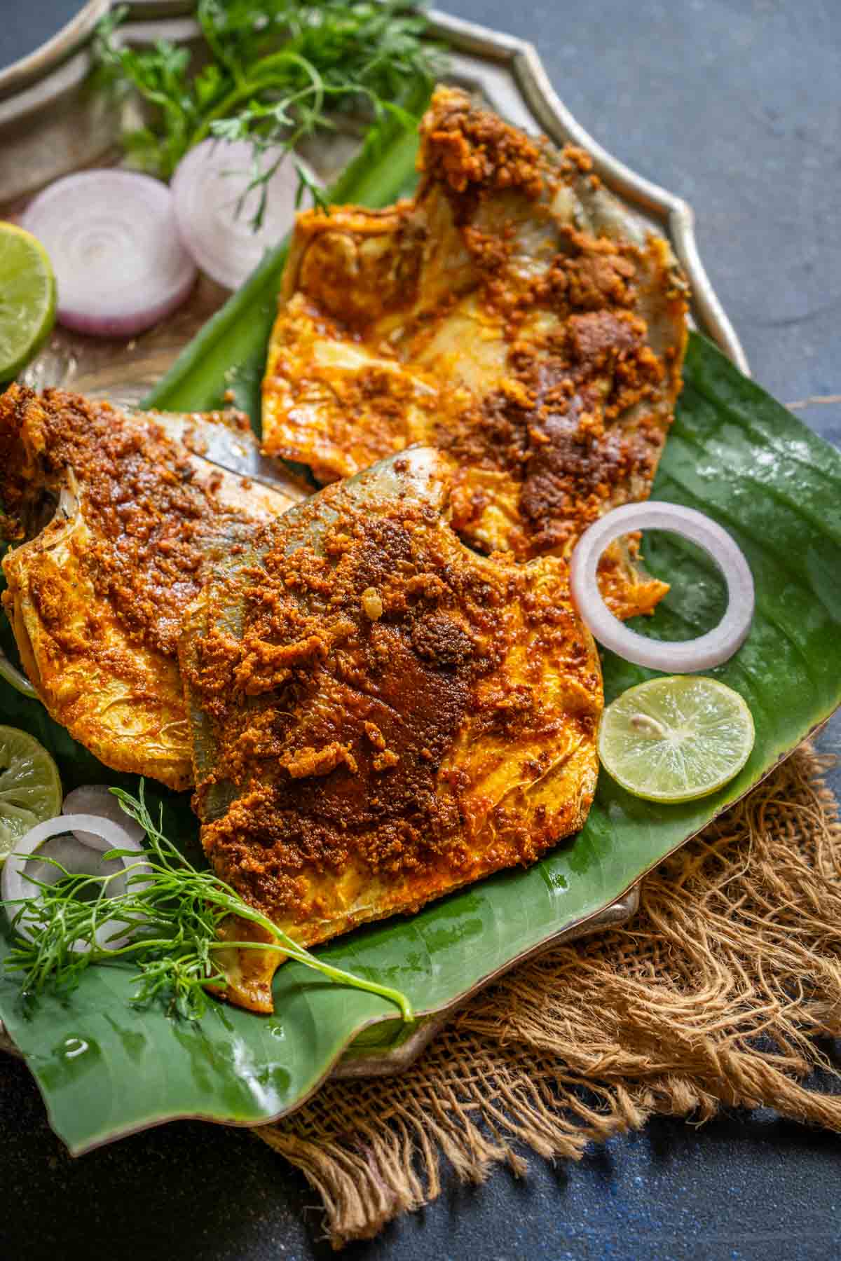 Pomfret Fry Recipe  North Indian Style    Whiskaffair - 47
