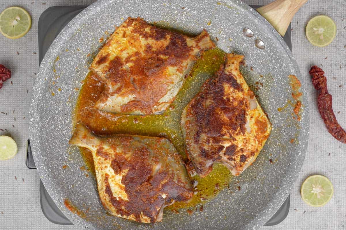 Pomfret Fry Recipe  North Indian Style    Whiskaffair - 9