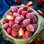 Wondering how to freeze strawberries when they are in season? Read my detailed post below and learn how to freeze these berries at home without getting mushy.