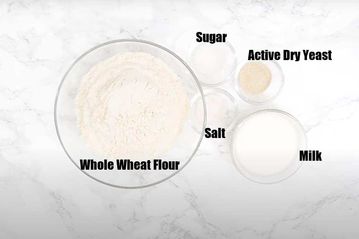 Khamiri Roti Ingredients.