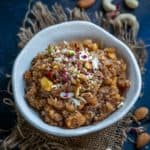 Bread Halwa is a delicious Indian sweet or dessert made using bread. Bread slices are deep-fried in ghee and then cooked in sugar syrup until the consistency of halwa is reached. Here is how to make it.