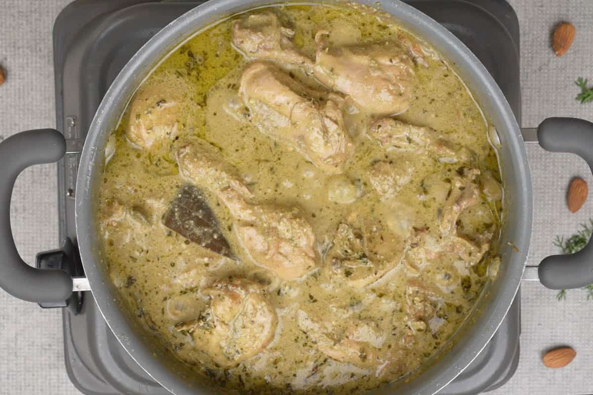 Coriander Chicken Curry Recipe  Dhaniya Chicken Curry  - 79