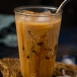 This rich creamy Starbucks copycat Iced Caramel Macchiato is a breeze to make at home. Just 4 ingredients and this coffee drink gets ready in under 10 minutes (gluten-free, can be made vegan).
