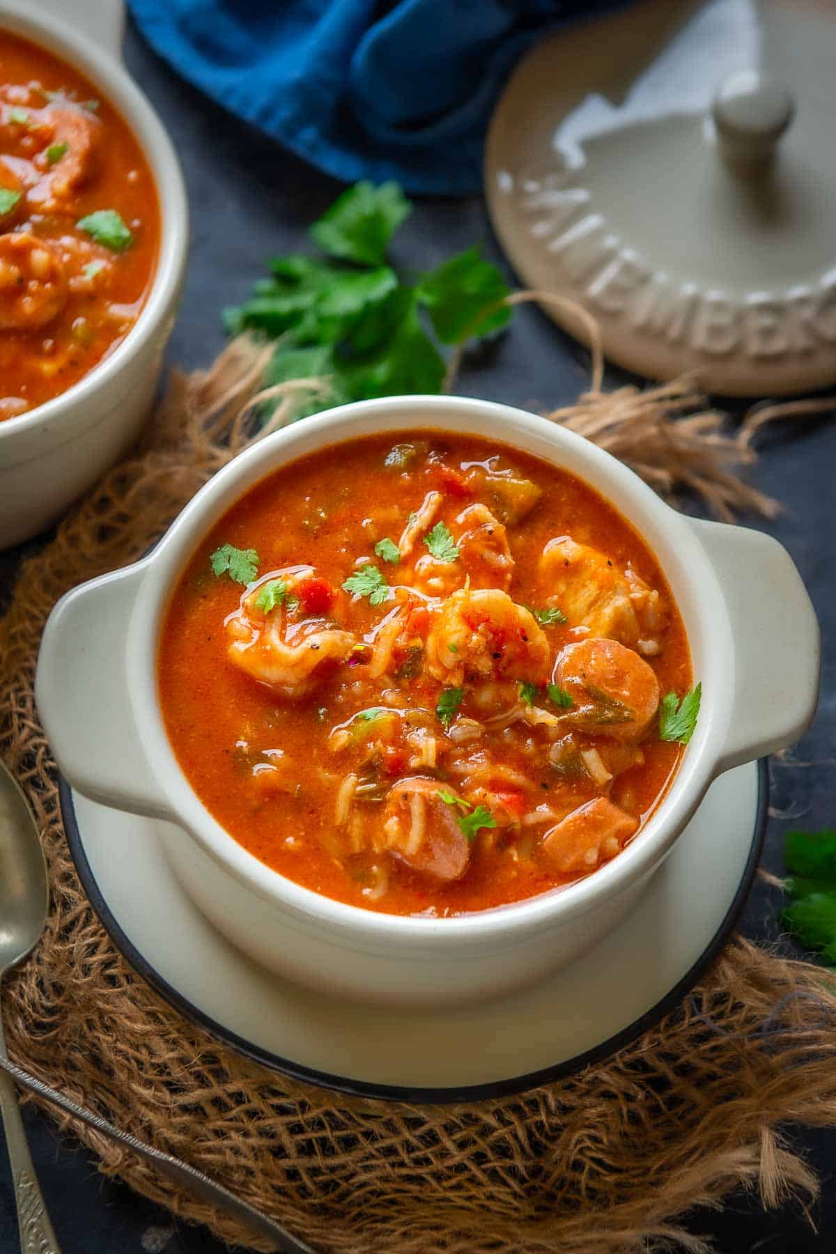 Spicy Jambalaya Soup Recipe + Video