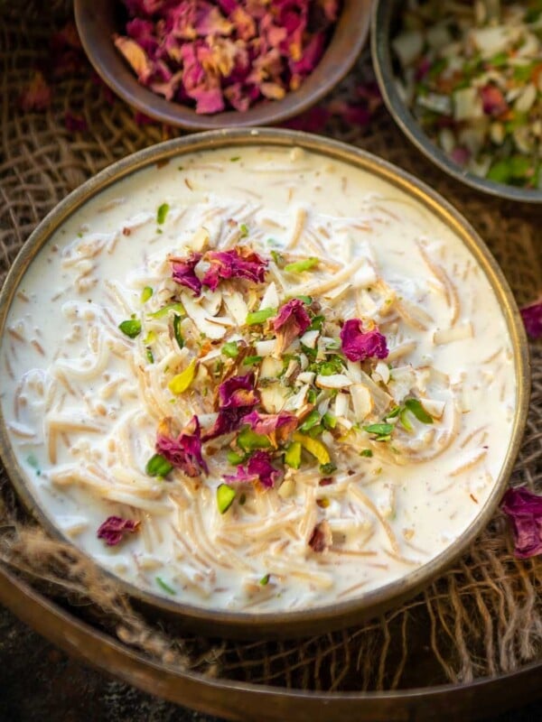 Seviyan Kheer (Vermicelli Kheer, Sevai Kheer, Semiya Kheer) is a delicious Indian dessert made using vermicelli and milk. Make it for special occasions or festivals using my easy recipe.