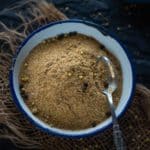 Make this tangy and spicy Chaat Masala Powder at home in under 10 minutes. It is much better than the store-bought one and much more economical too. Make a big batch using my easy recipe and store it for up to 3 months (vegan).