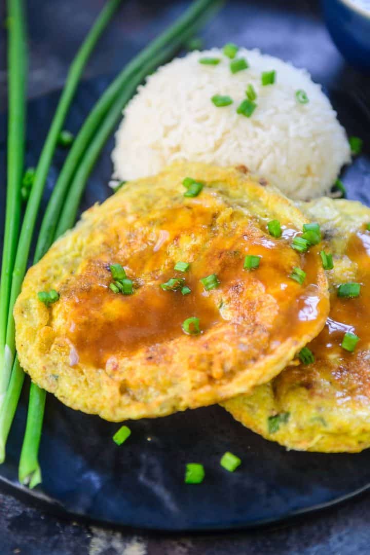 Egg Foo Young Recipe (Step by Step + Video) - Whiskaffair