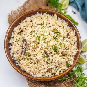 This Jeera Rice tastes exactly like the one served at your favorite restaurant - fluffy, perfectly cooked, non-sticky, aromatic, and flavourful. Make it with minimal ingredients in under 20 minutes.