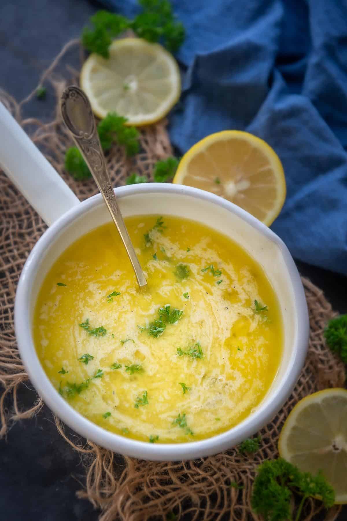 Lemon Garlic Butter Sauce Recipe (15 Mins) + Video - Whiskaffair